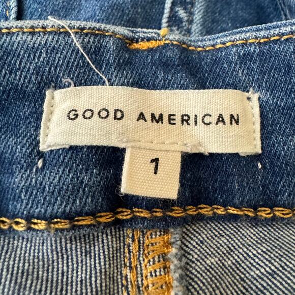 Good American Power Stretch Pull On Skinny Jeans Size S - Picture 10 of 10
